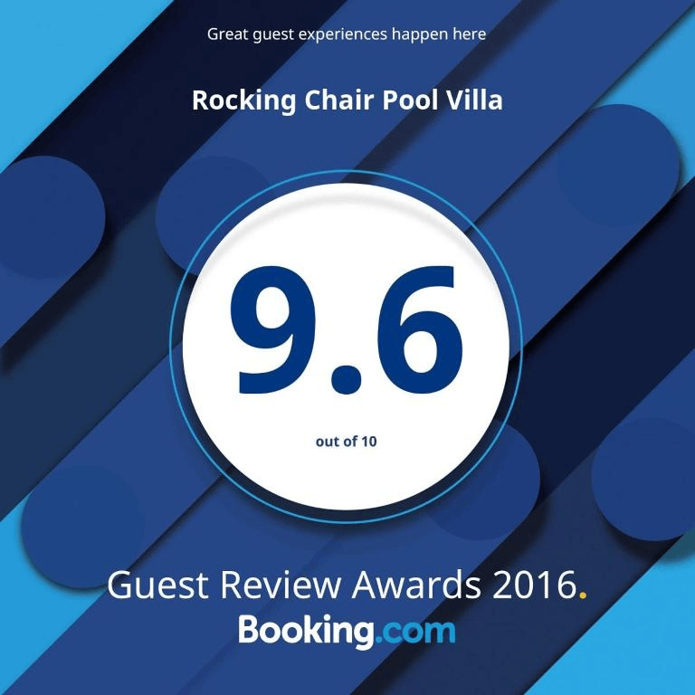 Booking.com 2016 Award 9.6